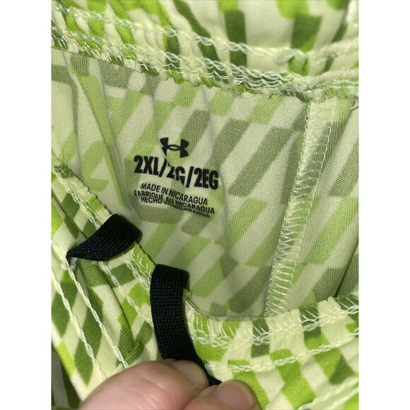 new Under Armour mens athletic shorts 2XL UA Tech Logo Script Basketball - Picture 7 of 7